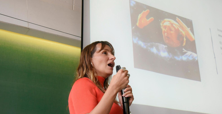 Palestra sobre IA e o mundo do trabalho, de Lauren Pachaly