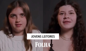 Alunas do Vera na série sobre leitura da Folha de S.Paulo